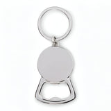Engravable Bamboo Keyring - Bottle Opener