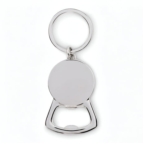 Engravable Bamboo Keyring - Bottle Opener