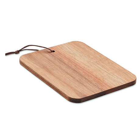 Engravable Acacia Cutting Board with PU Cord