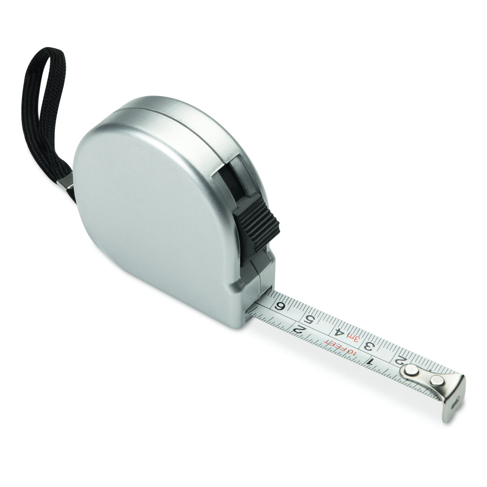 2m ABS Measuring Tape for UV DTF Printing - Matt Silver