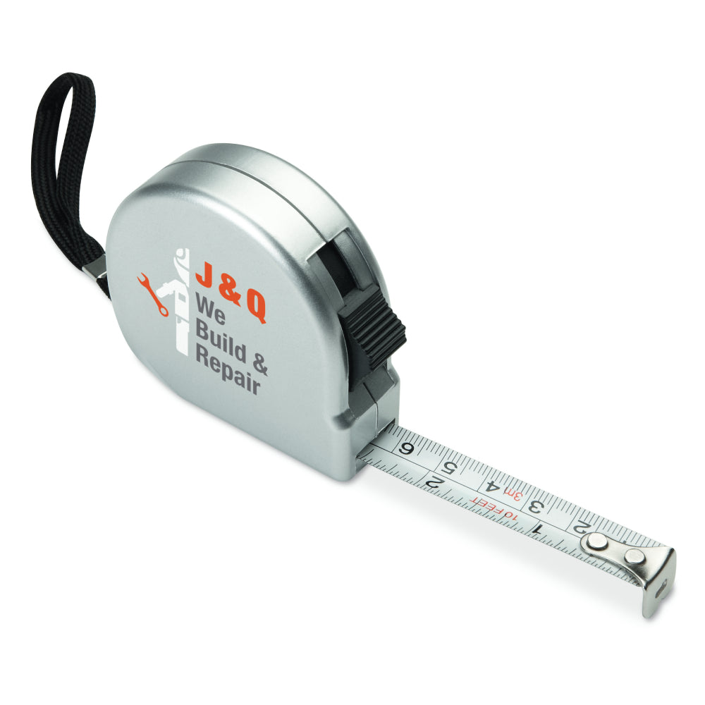 2m ABS Measuring Tape for UV DTF Printing - Matt Silver