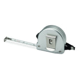 2m ABS Measuring Tape for UV DTF Printing - Matt Silver