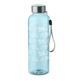 Wasserflaschen - FARBIG Zwei Deckel (ROT) - 600ml