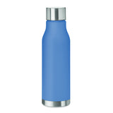 RPET 600ml Bottle for Laser Engraving & UV DTF Printing - Frosted Blue Finish