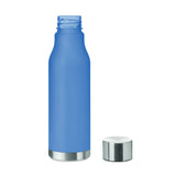 RPET 600ml Bottle for Laser Engraving & UV DTF Printing - Frosted Blue Finish