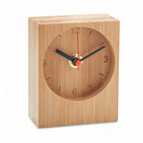 Engravable Bamboo Table Clock