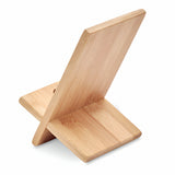 Engravable Bamboo Phone Stand Holder