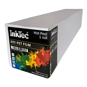 InkTec 60cm Premium Grade DTF Hot Peel Film Roll, 100m