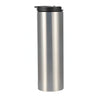500ml Stainless Steel Sublimation Flask with Flex Lid - Silver