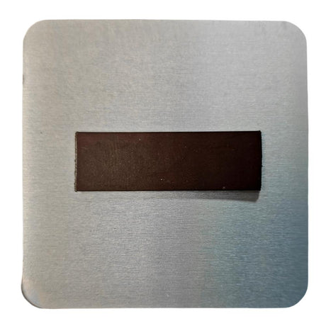 Sublimation Metal Square Fridge Magnet - White Aluminium 63mm x 63mm (Pack of 5)