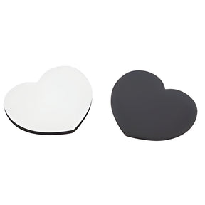 Fridge Magnet - 10 x MDF - Heart - 6cm x 5.1cm - Longforte Trading Ltd
