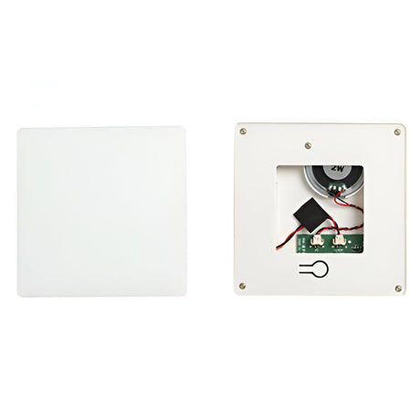 Sublimation Musical Fridge Magnet with in-built Recorder - White