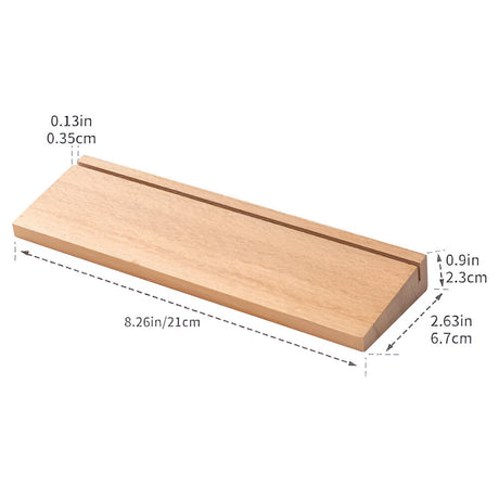 Sublimation Glass Frame with Wooden Base & Heart Design