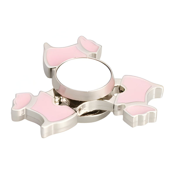 Fidget Spinner - Dog Design - Pink - Longforte Trading Ltd
