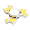 Fidget Spinner - Dog Design - Yellow - Longforte Trading Ltd