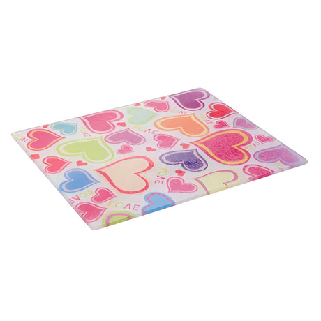 Sublimation Glass Cutting Board / Table Mat - 22.8cm x 32.8cm - CHINCHILLA