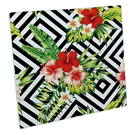 Sublimation Glass Cutting Board / Table Mat - 23cm x 23cm - CHINCHILLA - Pack of 2