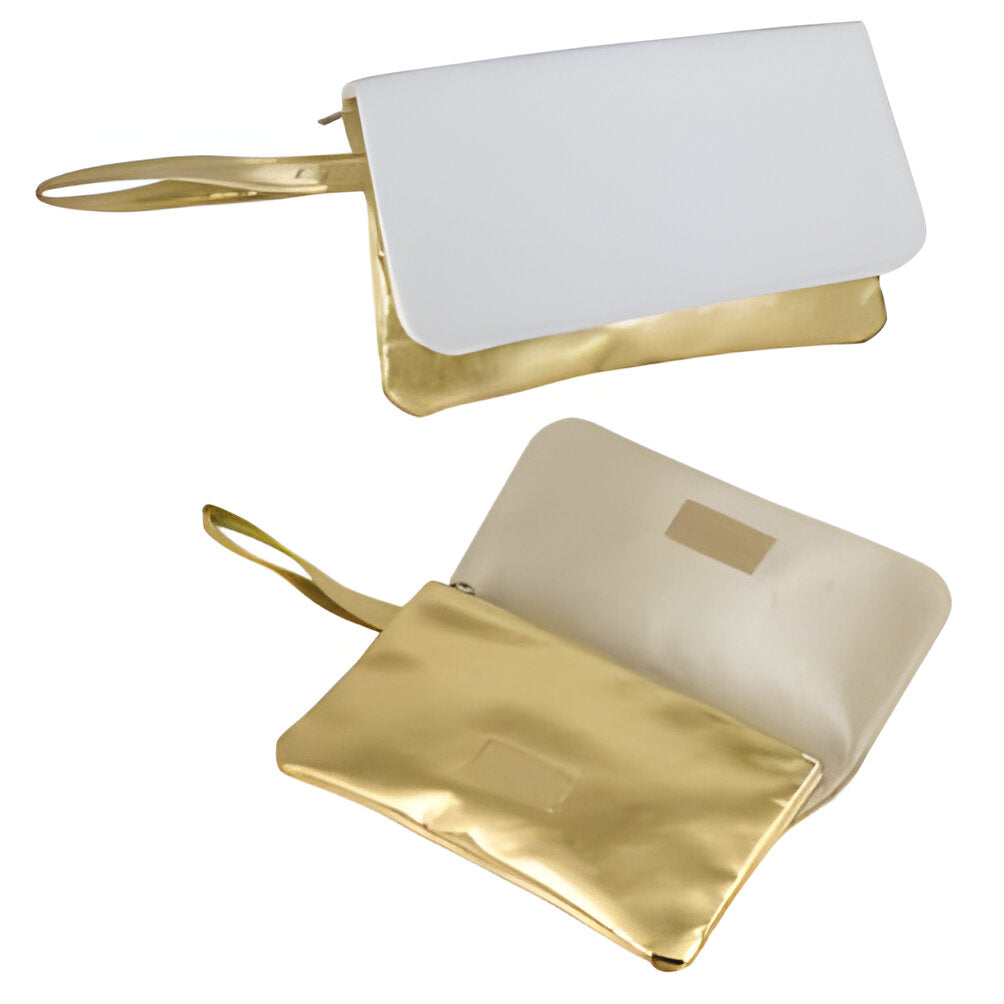 Bags & Wallets - Handbag with Strap - Gold - Longforte Trading Ltd