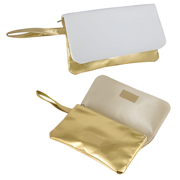 Taschen &amp; Geldbörsen - Handtasche mit Riemen - Gold
