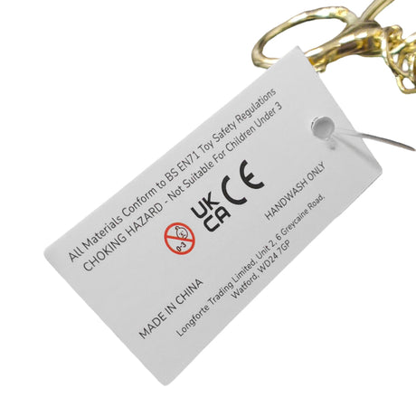 Printa Plush® Sublimation Teddy Bear Keyring with Printable T-Shirt - Cream