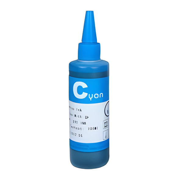 Epson-kompatible Dye-Tinten-Nachfüllflasche, Cyan, 100 ml