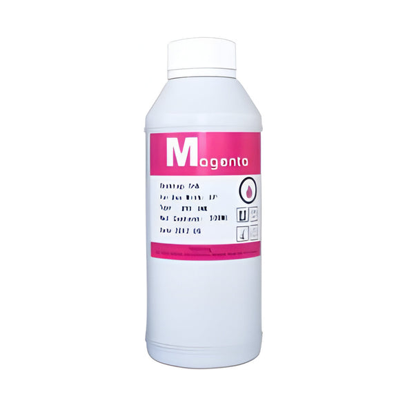 Bouteille de recharge d'encre à colorant compatible Epson Magenta 500 ml