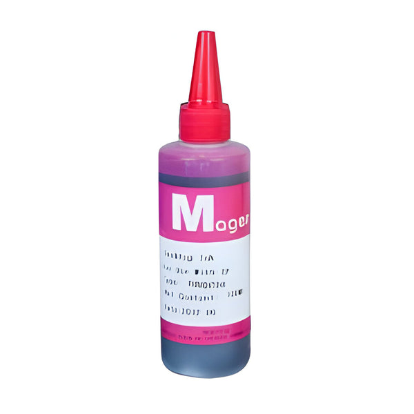 Bouteille de recharge d'encre pigmentée compatible Epson Magenta 100 ml