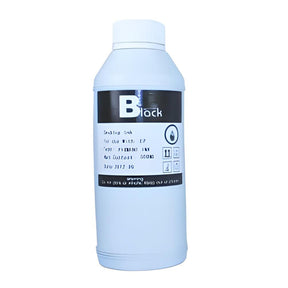 Epson Compatible Pigment Ink Refill Bottle Black 500ml - Longforte Trading Ltd