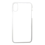 White iPhone X Sublimation Phone Case, Plastic