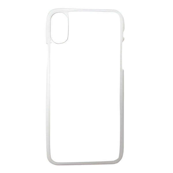 Étui pour téléphone - Plastique - iPhone X - Blanc