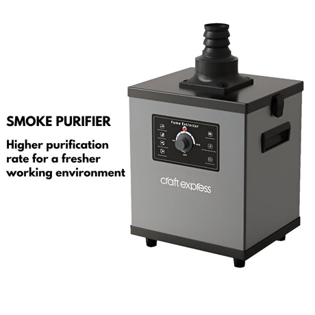 Craft Express 50W CO2 Laser Engraving Machine with Smoke Purifier (Ex-Demo)
