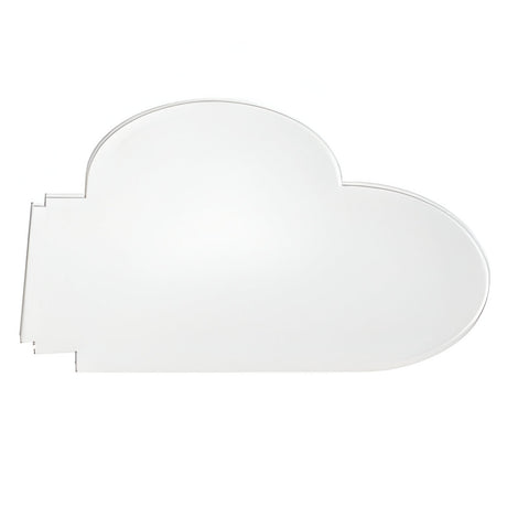 Sublimation Acrylic Lamp - Heart (15cm x 15cm) with Oval LED Base