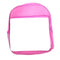 Bags - Backpacks - Large School Bag with Panel - Pink -  33cm x 31cm x 8cm