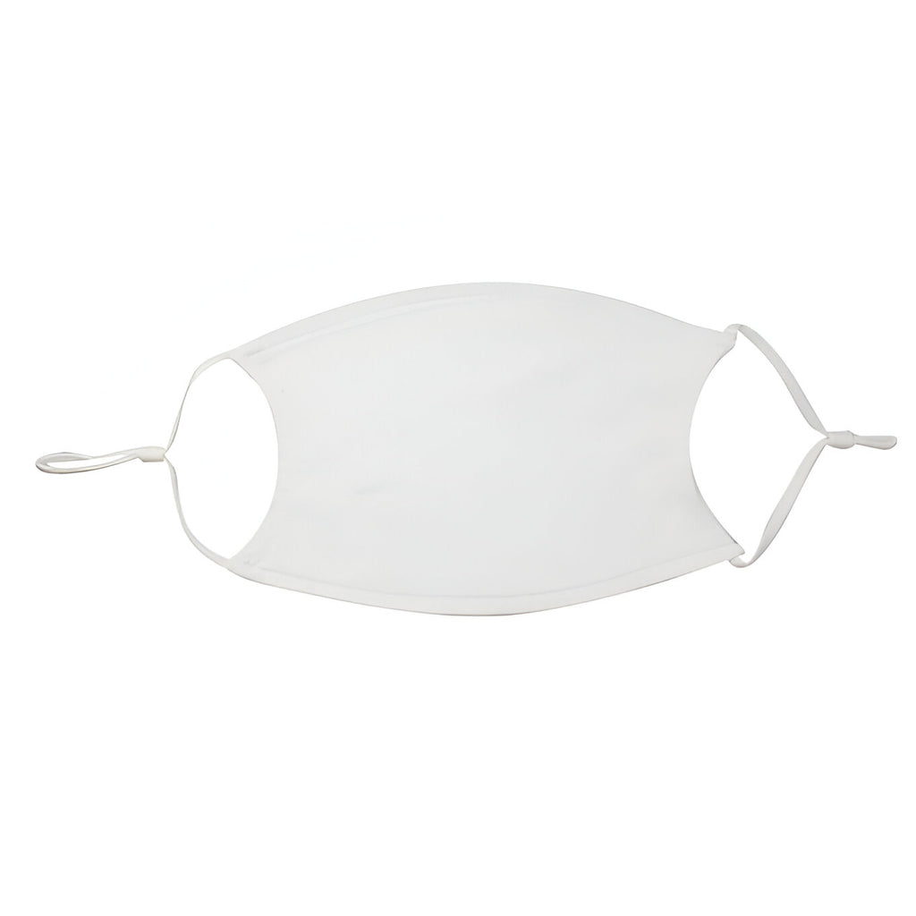 Face Coverings - 10 x WHITE Straps - ADULT Size with 2 x PM2.5 Filters