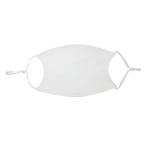 Face Coverings - 10 x WHITE Straps - ADULT Size with 2 x PM2.5 Filters