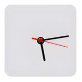 Clock - MDF - Square - 22.8cm Wall Clock - Longforte Trading Ltd