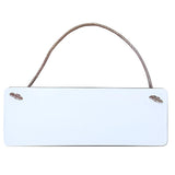 Sublimation MDF Hanging Sign - Rectangle - 28cm x 10cm