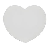 Fridge Magnet - 10 x MDF - Heart - 5cm x 5cm - Longforte Trading Ltd