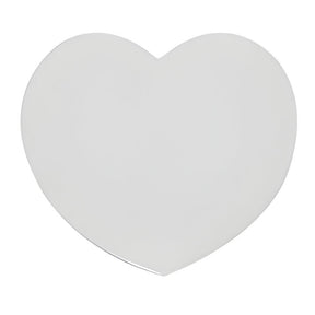 Fridge Magnet - 10 x MDF - Heart - 5cm x 5cm - Longforte Trading Ltd