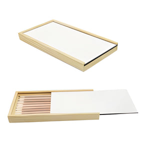 Sublimation MDF Pencil Case, Large, 19cm x 10.5cm