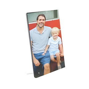 Sublimation MDF Photo Panel with Metal Stand, 5" x 7"