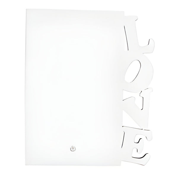 Photo Panel - MDF Photo Frame with Stand - 5" x 7 -  LOVE BORDER