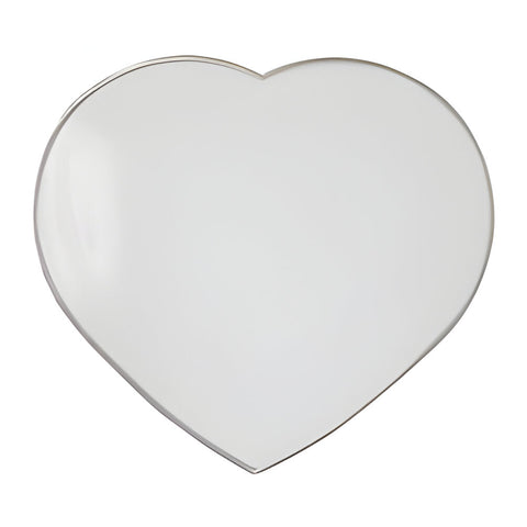 Aimant pour réfrigérateur - Métal - Coeur - 6,5 cm x 6 cm