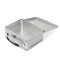 Dosen - Lunchbox aus Metall mit bedruckbarem Einsatz - SILBER