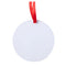 Ornaments - 10 x ALUMINIUM Double-Sided Hanging Ornament - Round (7.6cm)