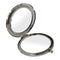 10 x Compact Mirror - Chrome with Push Button - Round - Longforte Trading Ltd