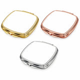 Sublimation Compact Mirrors - Curved Square