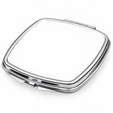 Sublimation Compact Mirrors - Curved Square
