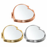10 x Miroir Compact - En Forme de Coeur