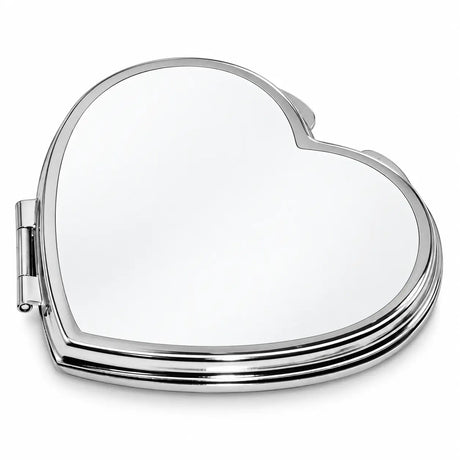 Sublimation Compact Mirrors - Heart Shaped